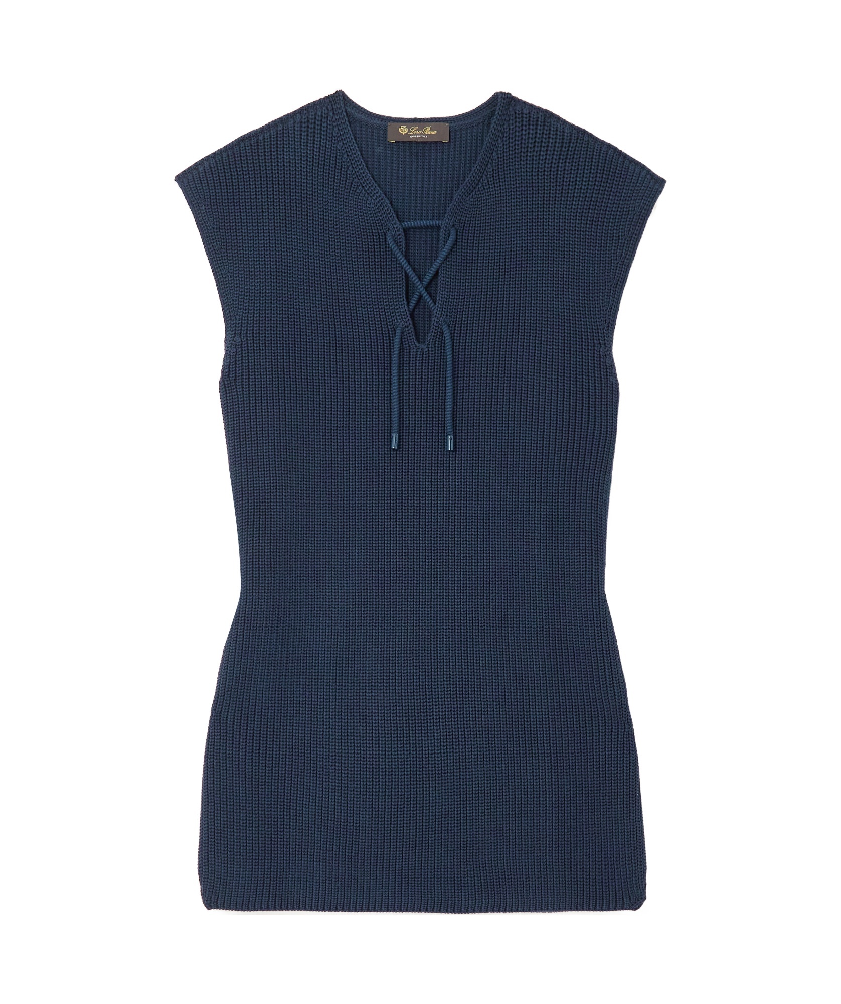 Loro Piana Sleeveless Vest In Black