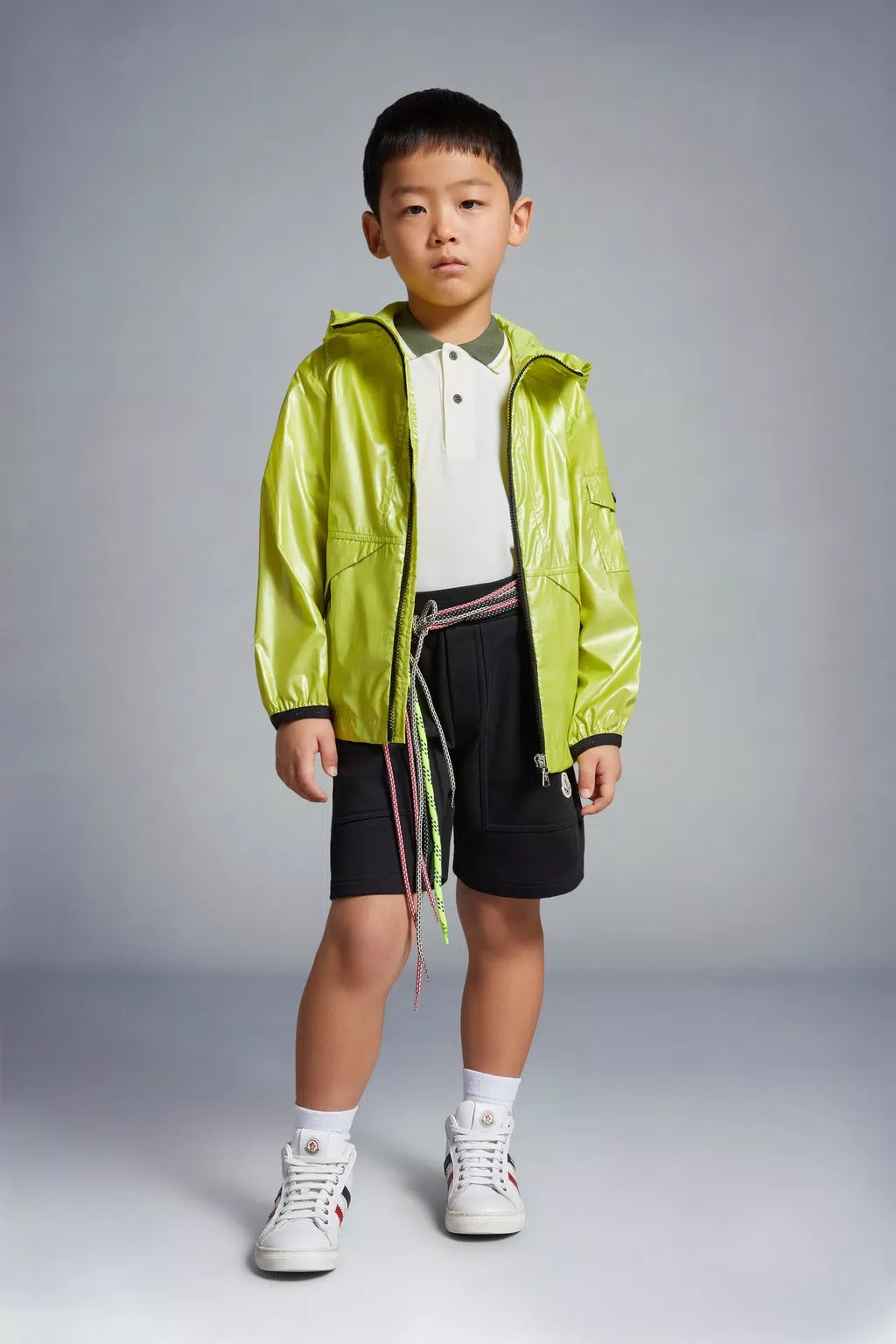 Moncler Fleece Shorts In Black
