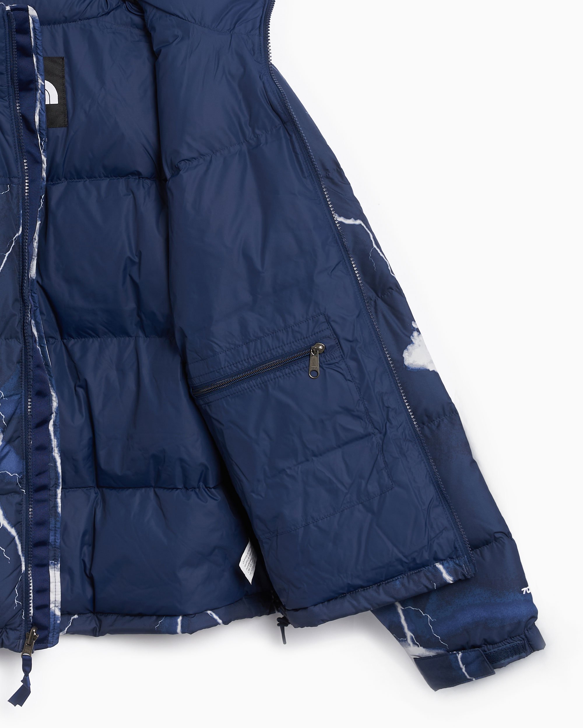 The North Face 1996 Retro Nuptse Puffer Jacket In Blue