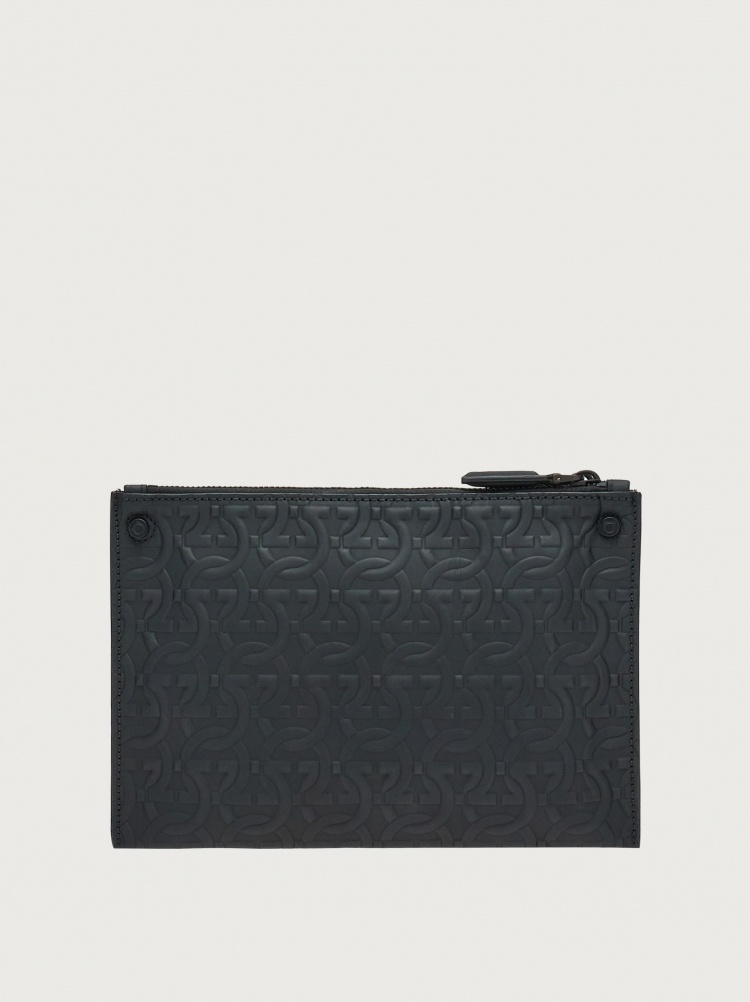 FERRAGAMO LOGO SHOULDER BAG