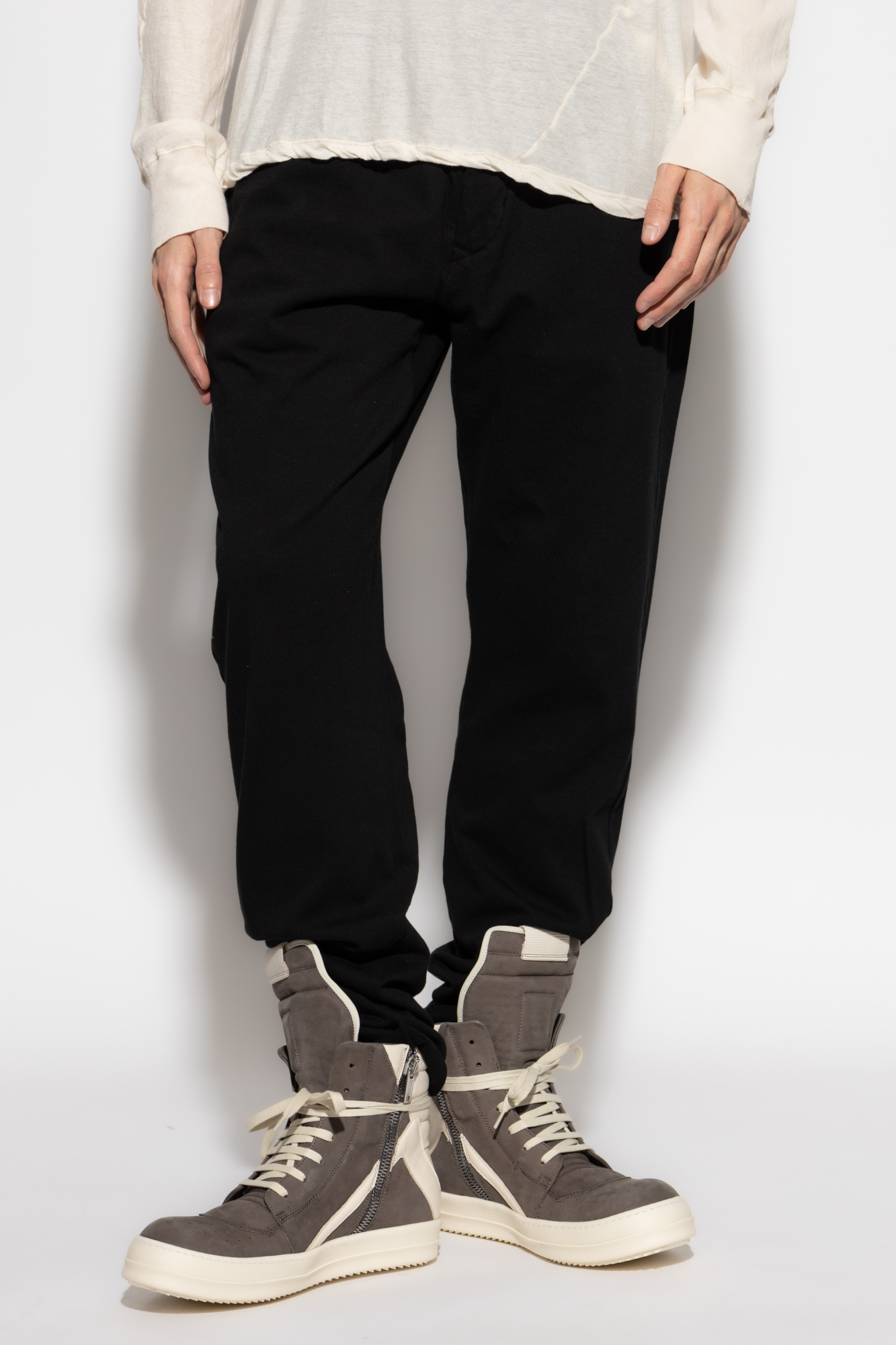 Rick Owens Drkshdw Berlin Track Pants In Black