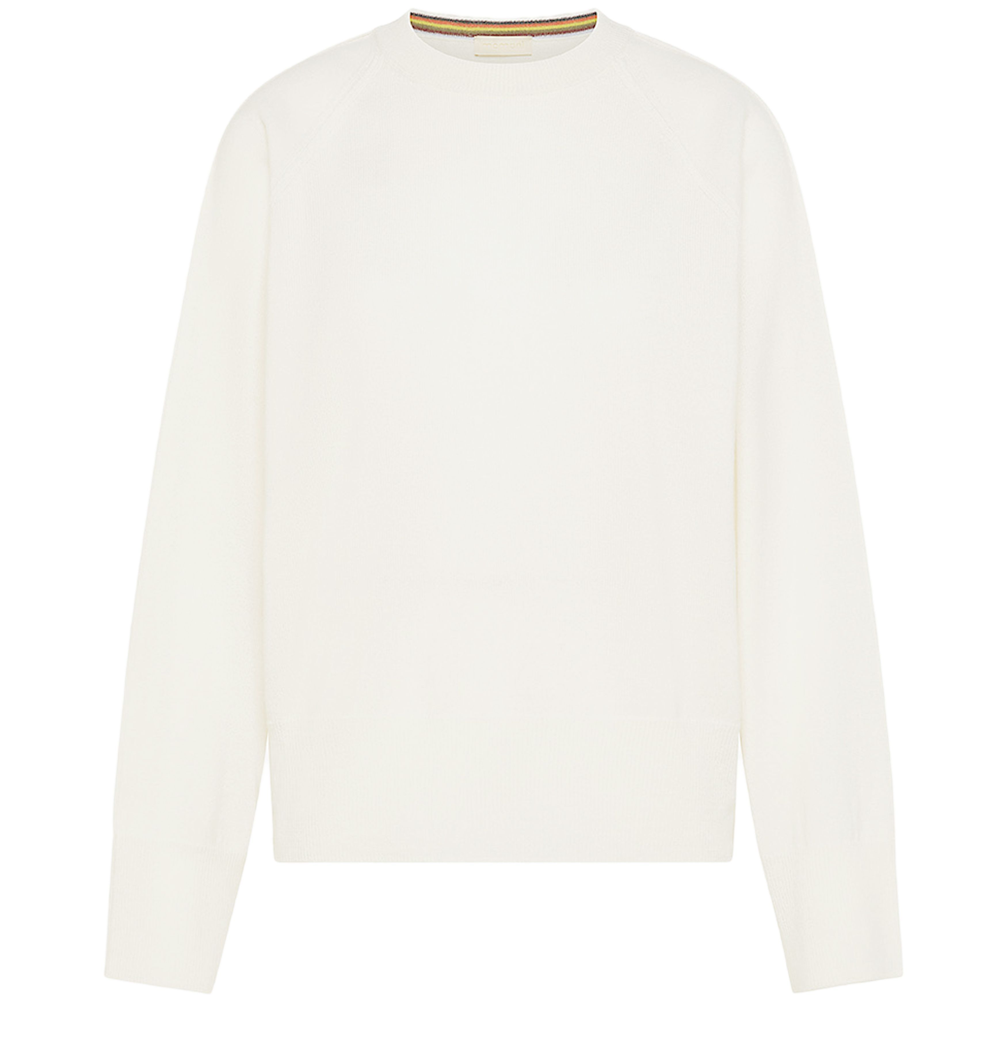 Momoní Long Sleeve Sweater In White