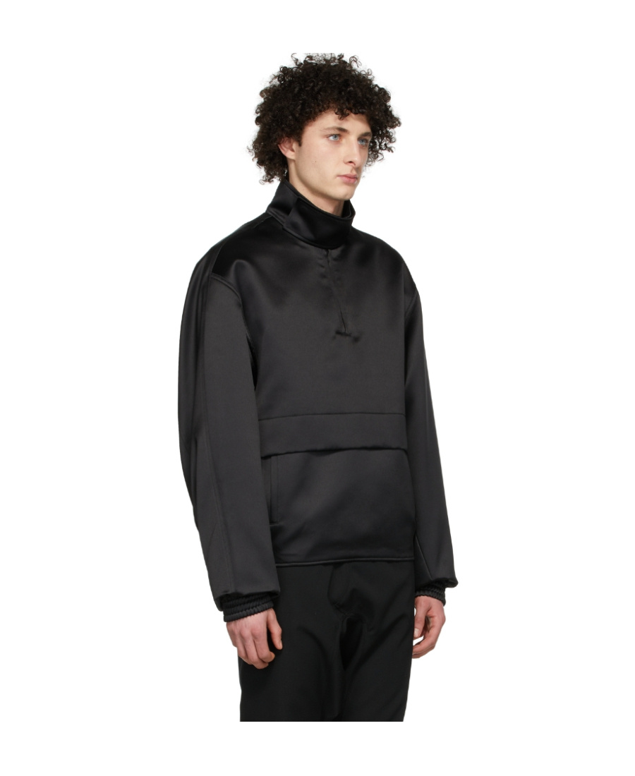 We11 Done We11done Black Polyester Jacket In Black