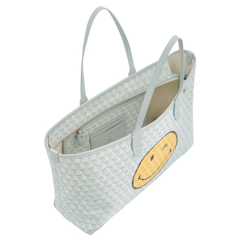 Anya Hindmarch Patterned Shoulder Bag In White