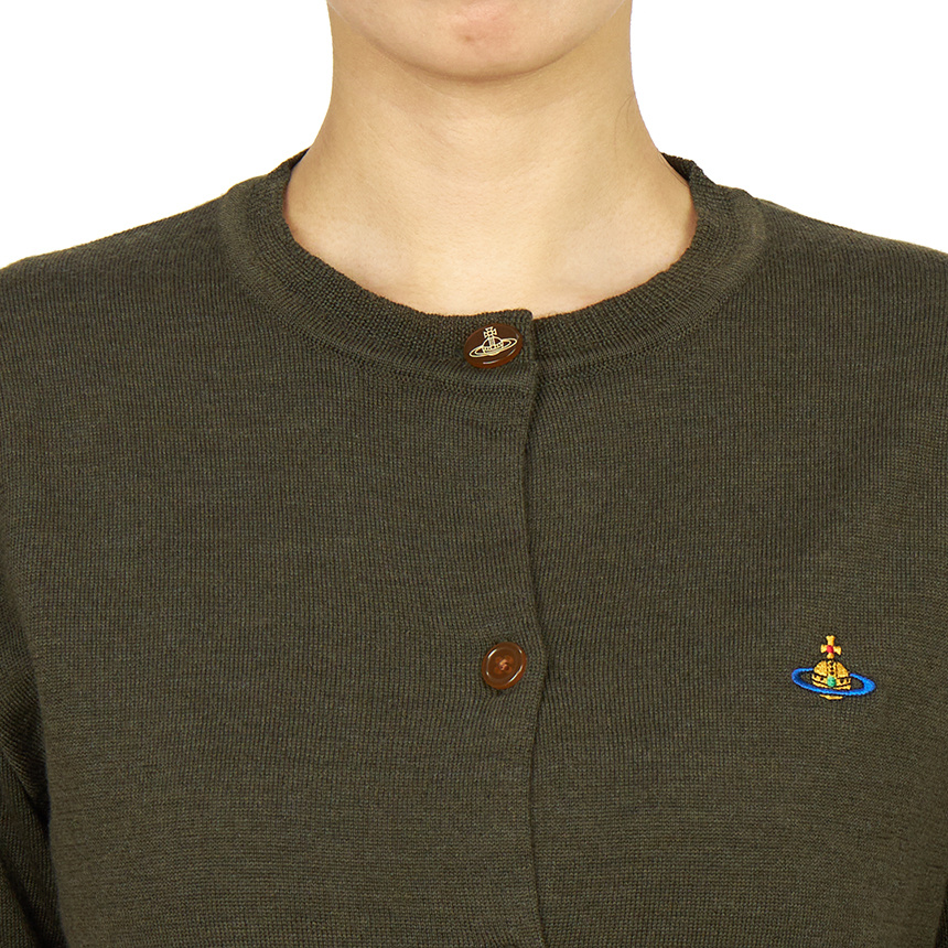 Vivienne Westwood Short Cardigan In Green