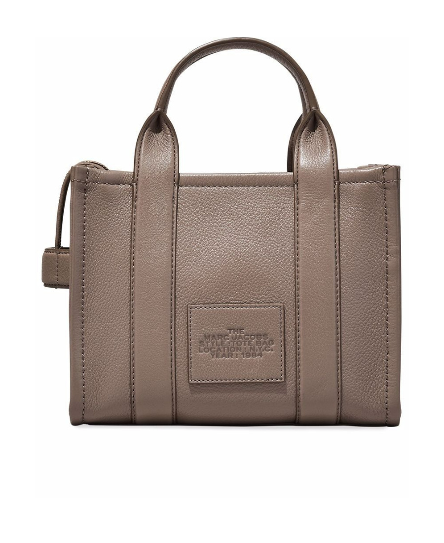 Marc Jacobs The Leather Small Tote Bag In Brown