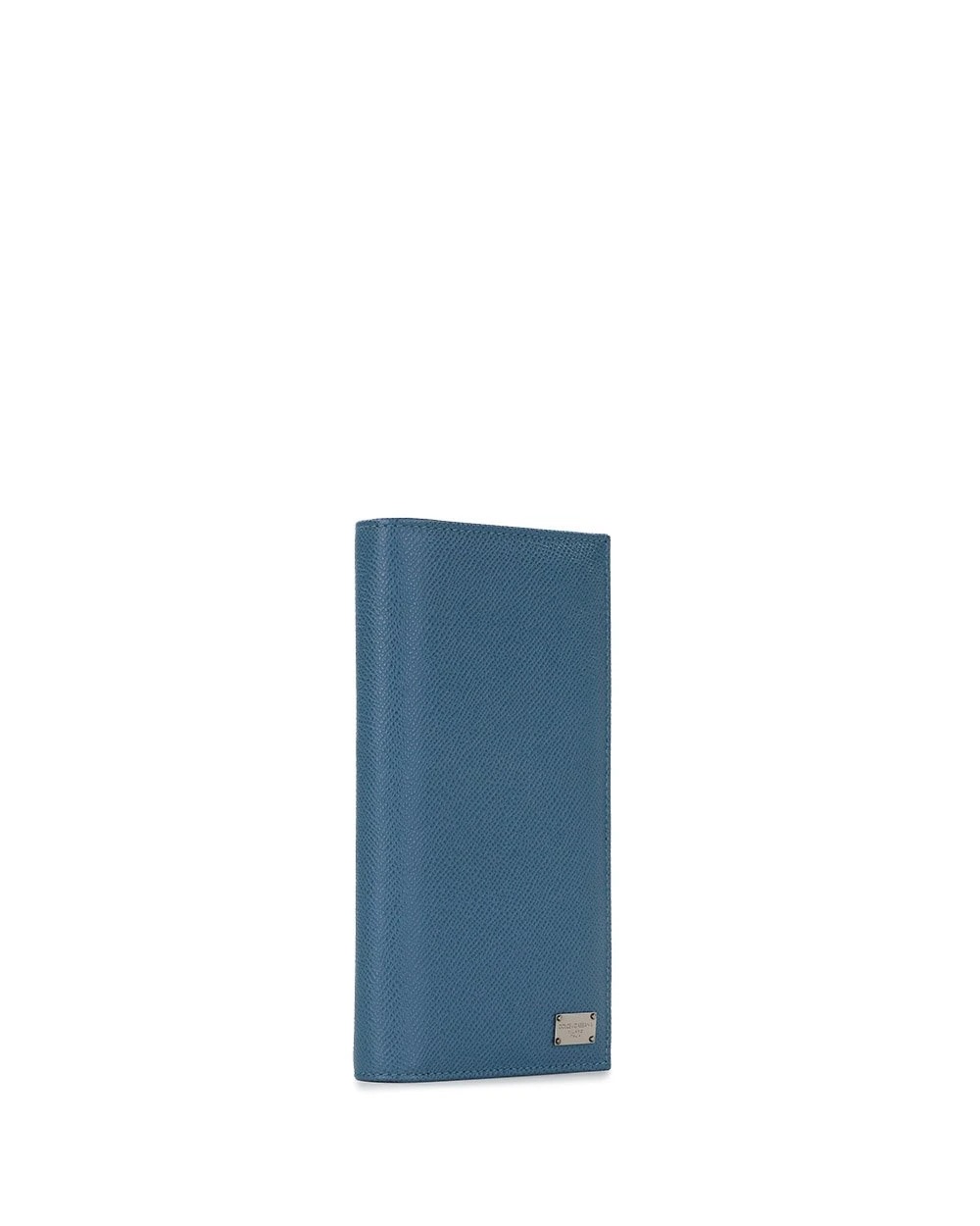 Dolce & Gabbana Logo Details Wallet In Blue