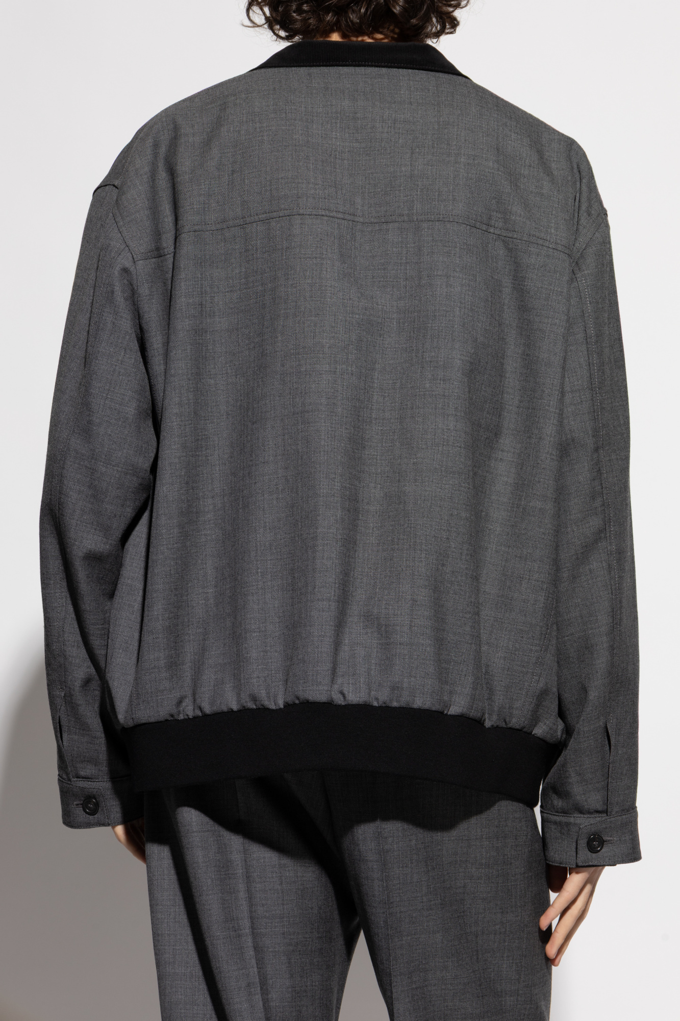 Dsquared2 Baracuta Blazer In Gray