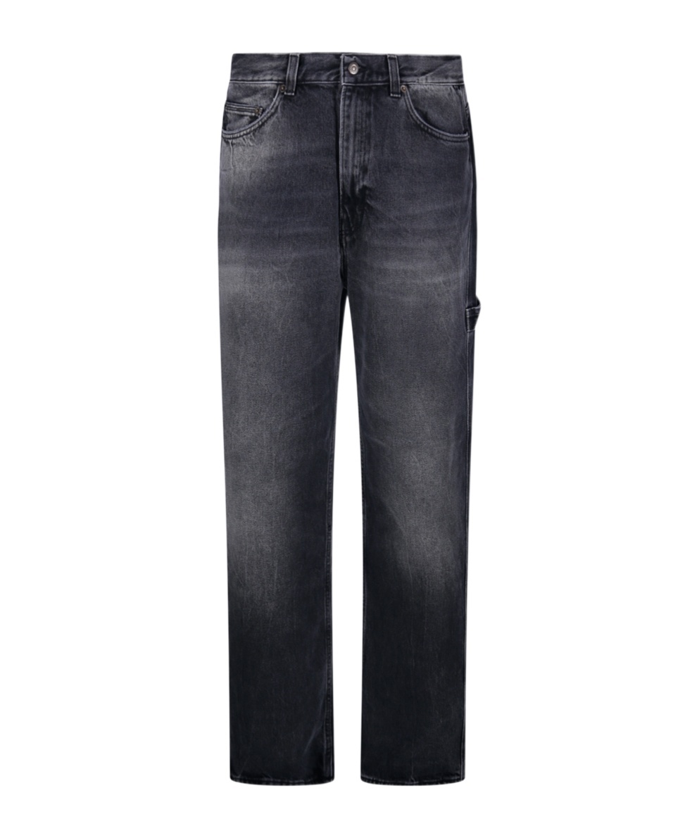 Haikure Belt-loop Jeans In Black