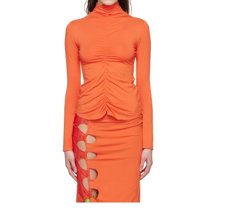 Avavav Orange Everyday Turtleneck In Orange