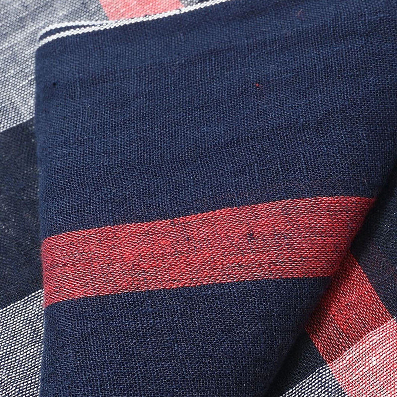 Burberry Checkered Detail Scarf In Black