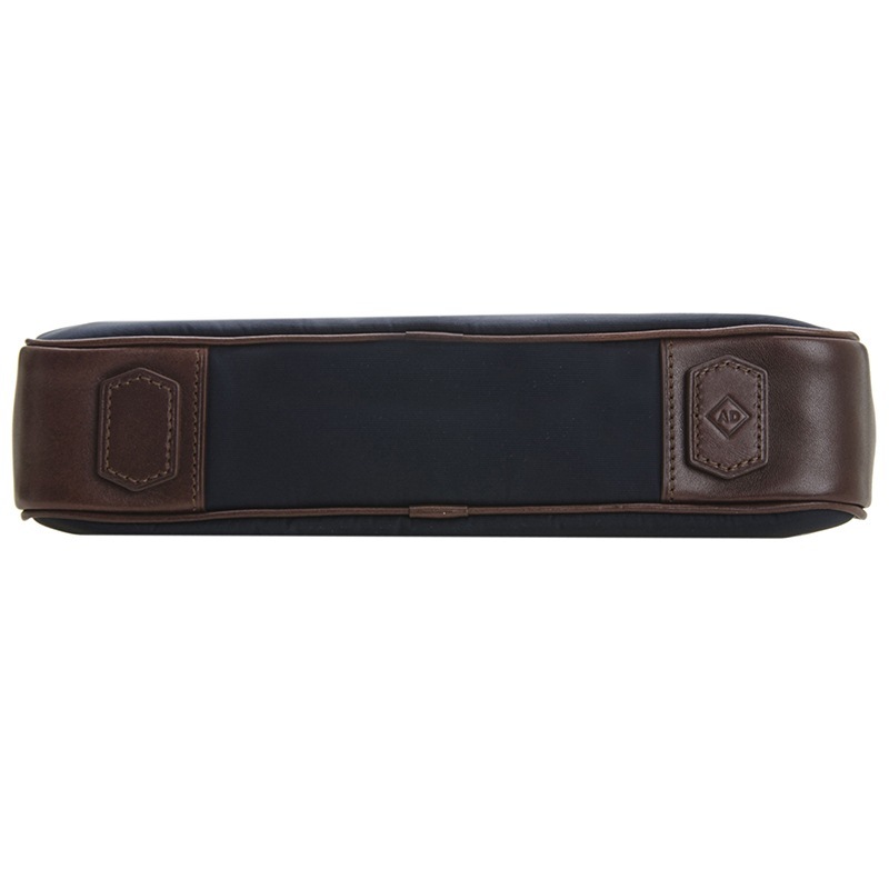 DUNHILL NAVY BLUE BADGE SINGLE SHOULDER BAG 