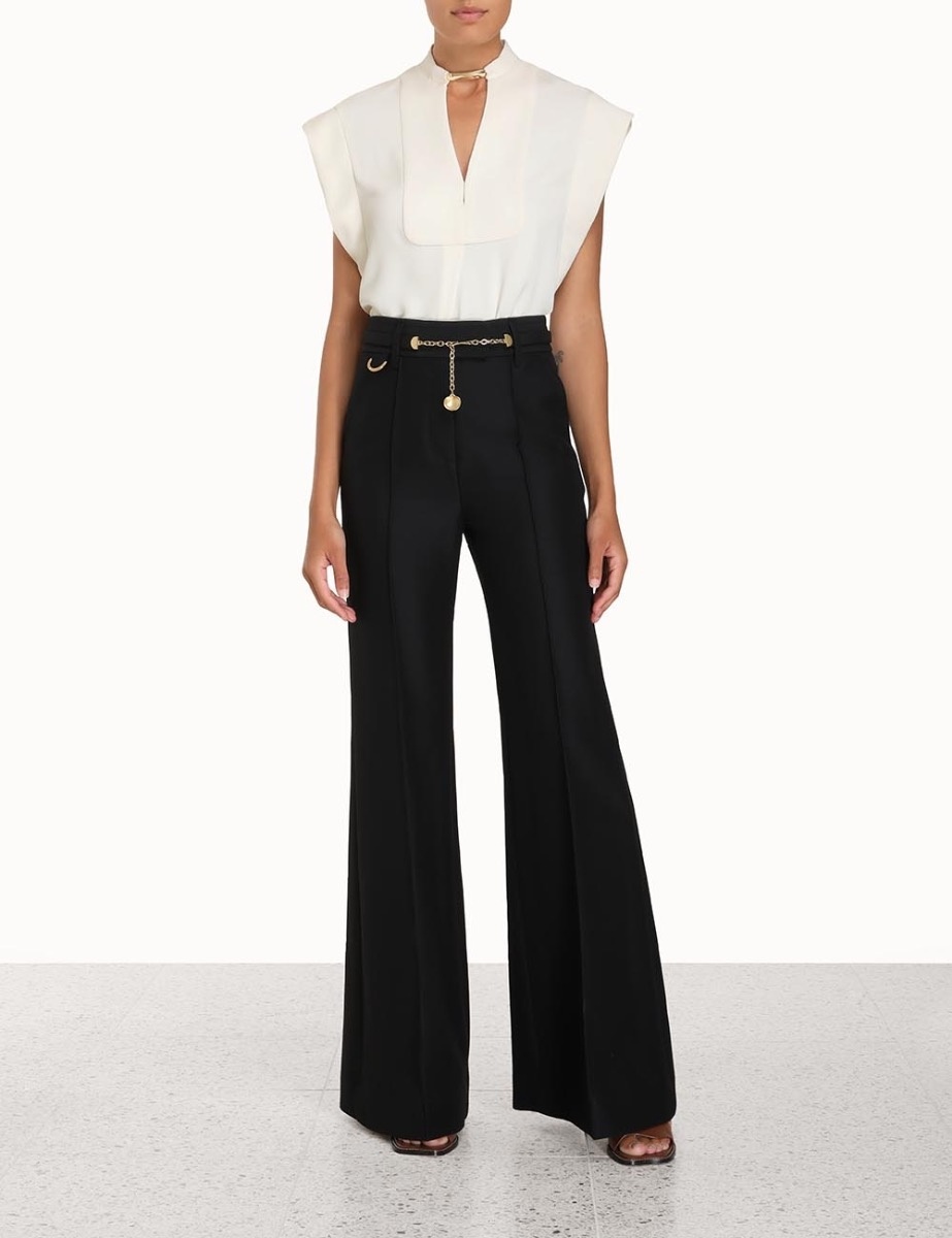 Zimmermann Pendant Belt Vest In White