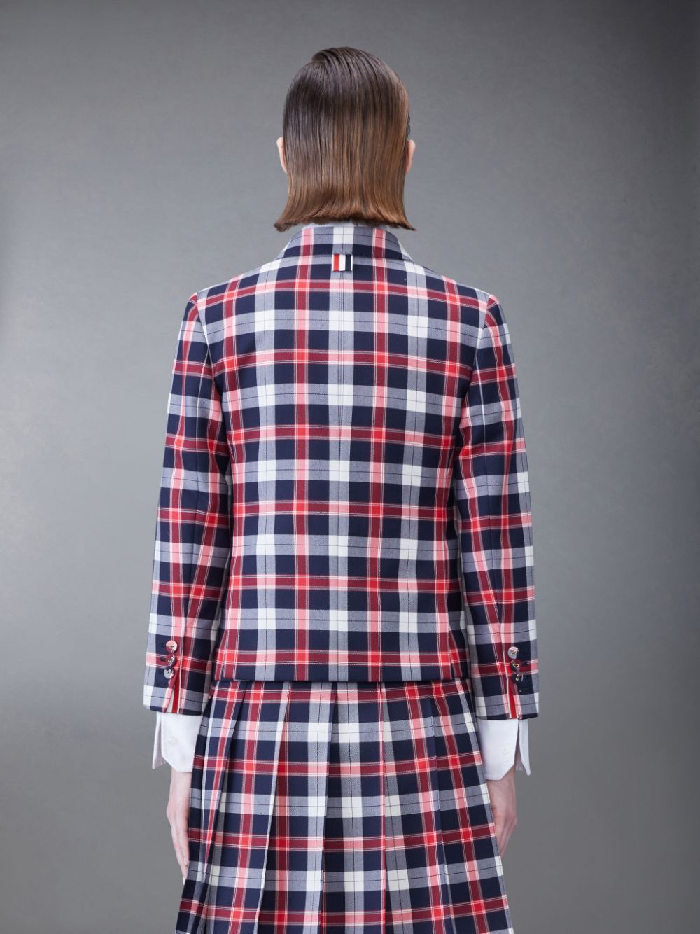 Thom Browne Sport Coat Jackets White In Multicolor