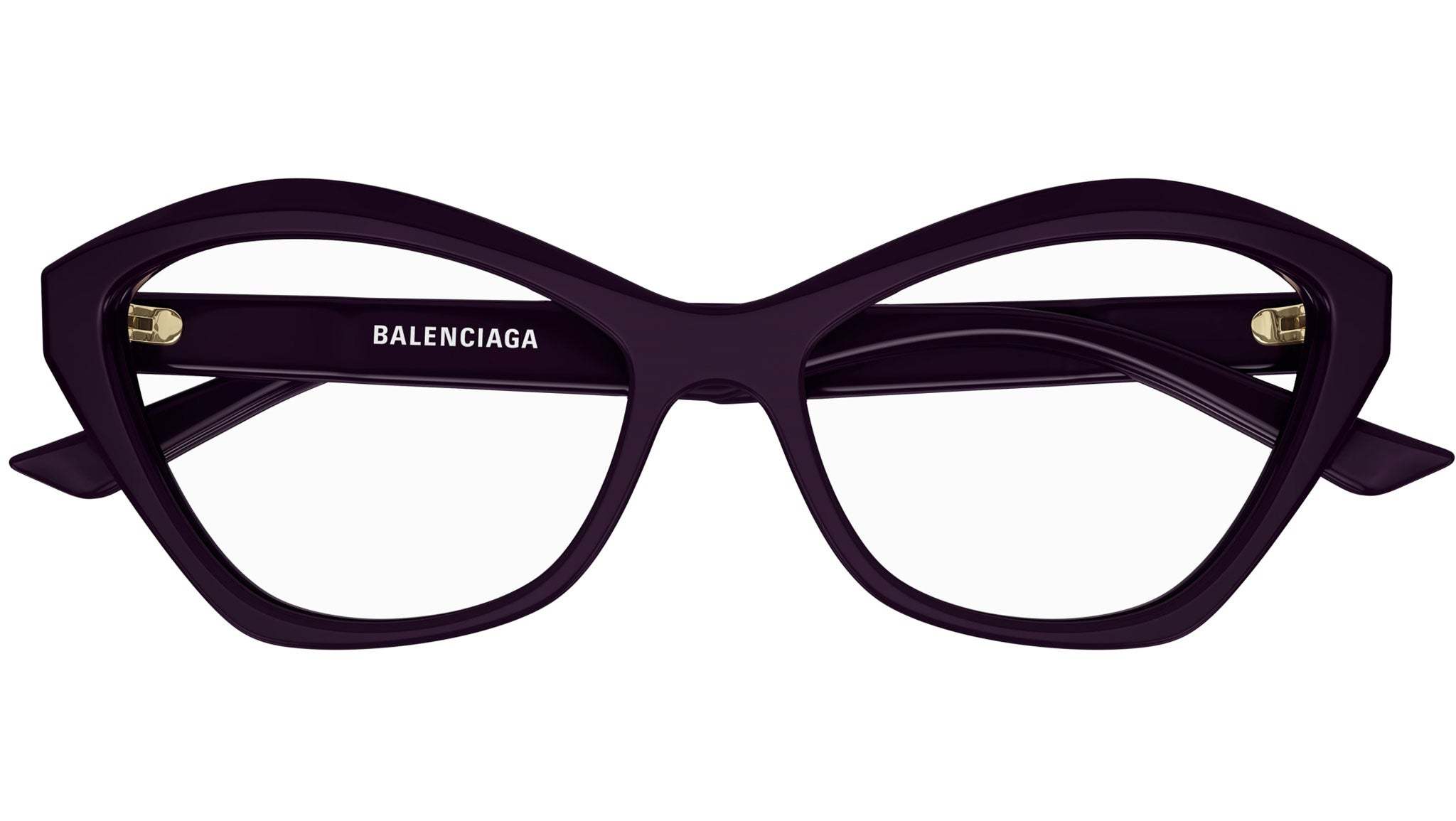 Balenciaga Eyeglasses Bb0342o In Black