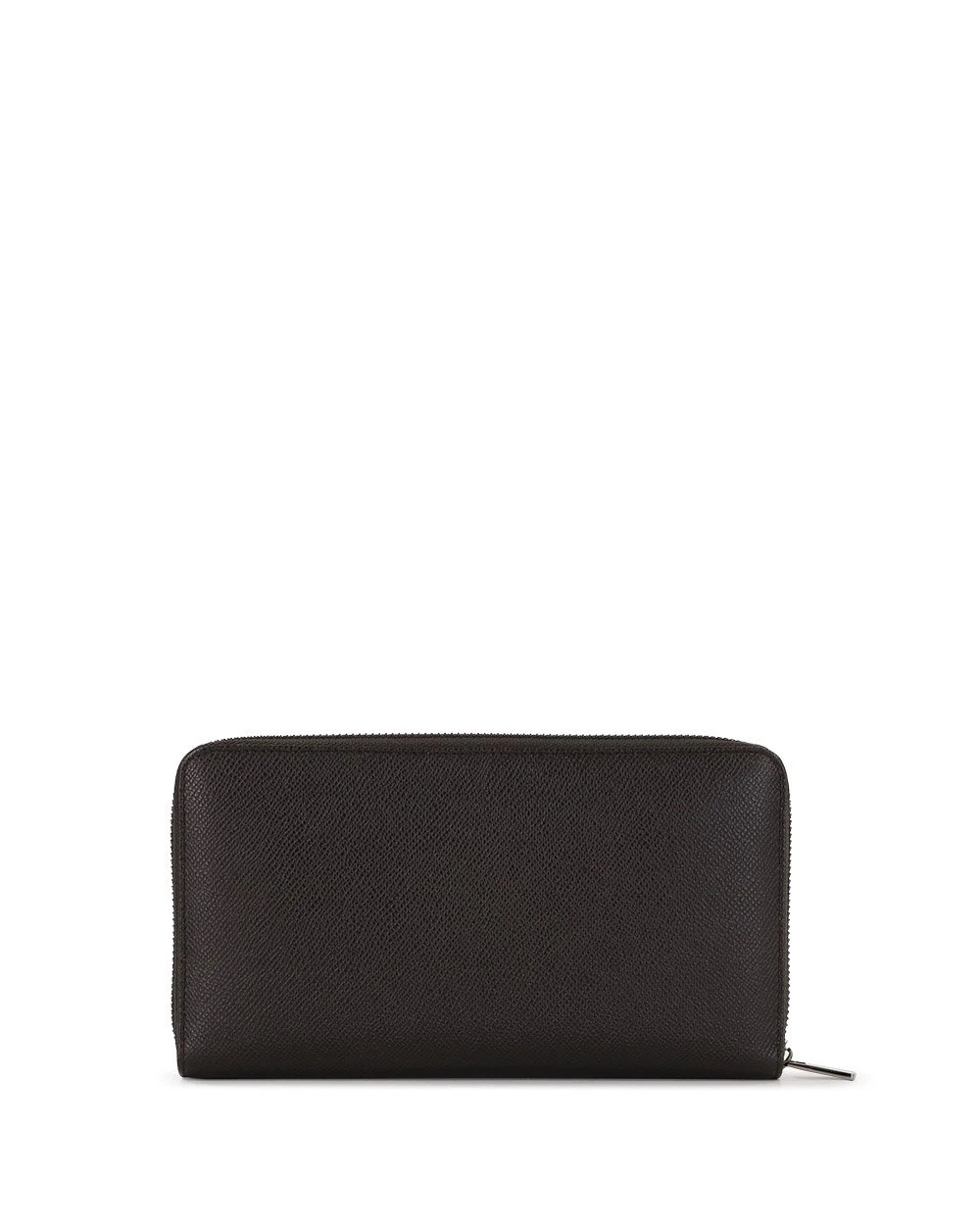 Dolce & Gabbana Logo Details Wallet In Black