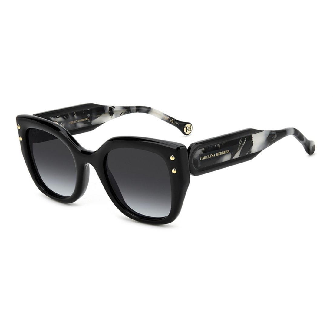 Carolina Herrera 52mm Rectangular Sunglasses