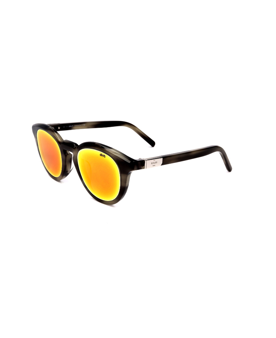 Berluti Logo Sunglasses In Red