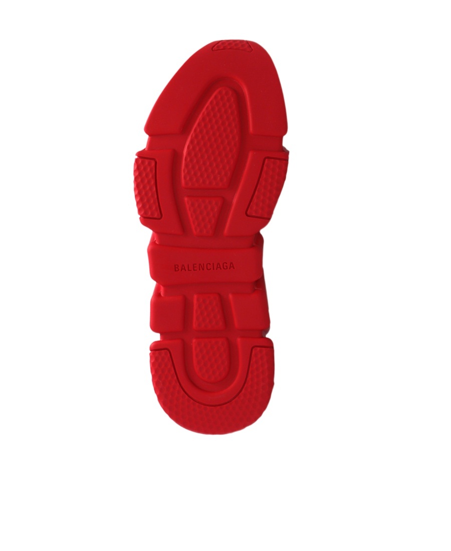 Balenciaga X Adidas Speed Sock-style Sneakers In Red