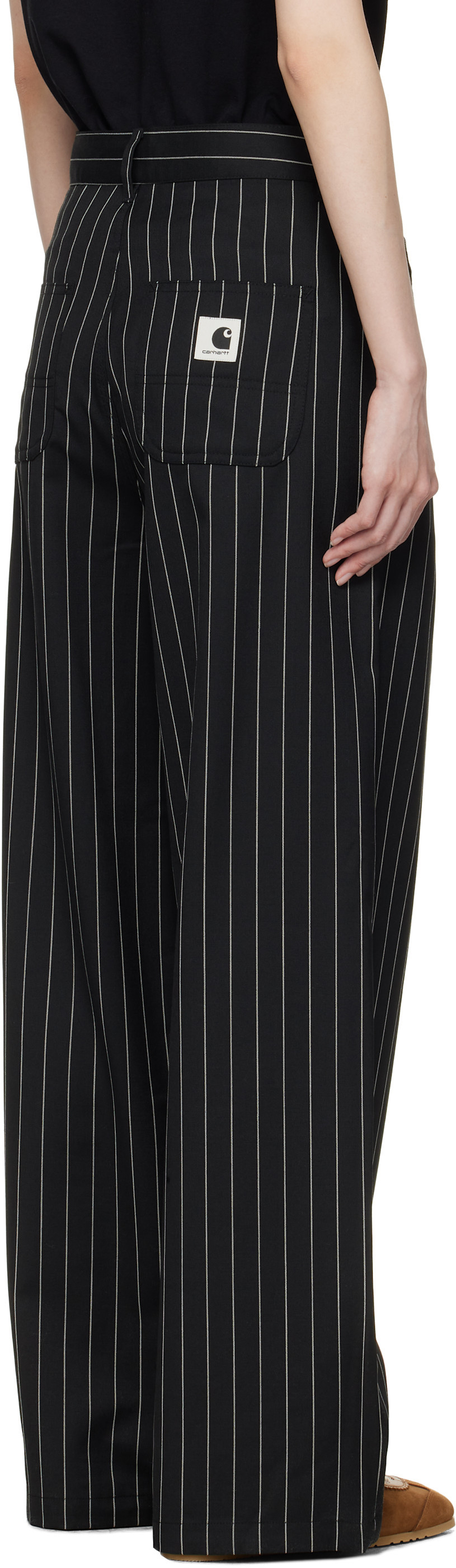 Carhartt Belt Loop Track Pants In Black