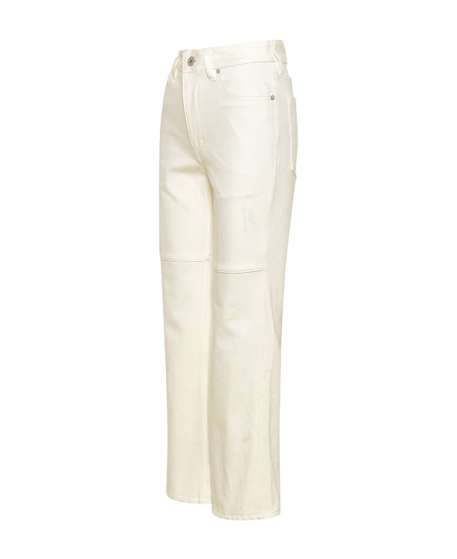 JIL SANDER CROPPED STRAIGHT-LEG JEANS 