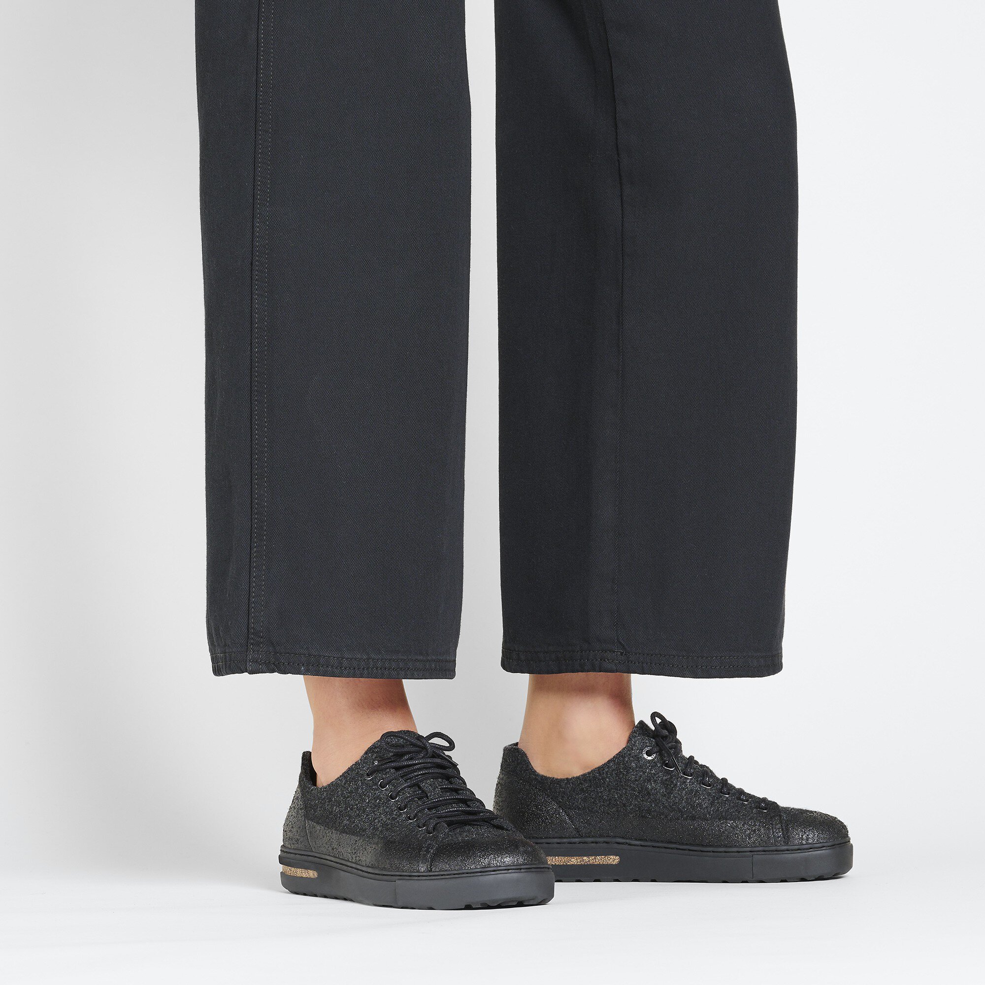 Birkenstock Bend Low Dip Low-top Sneakers In Black