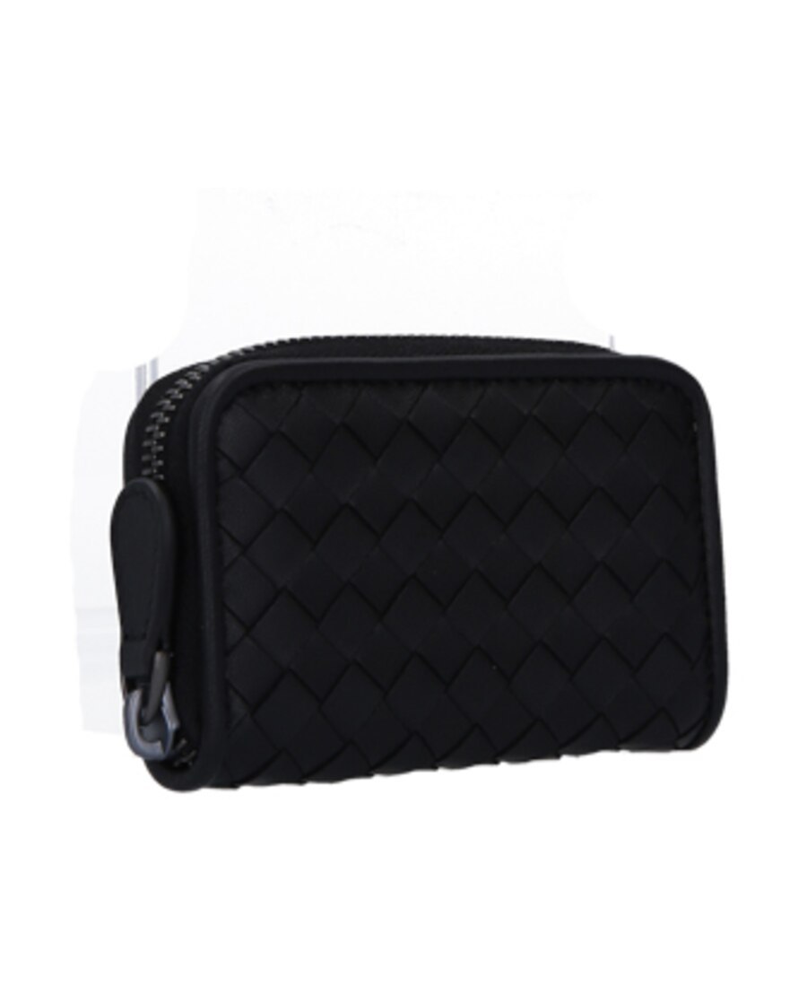 Bottega Veneta Weaving Wallet In Black