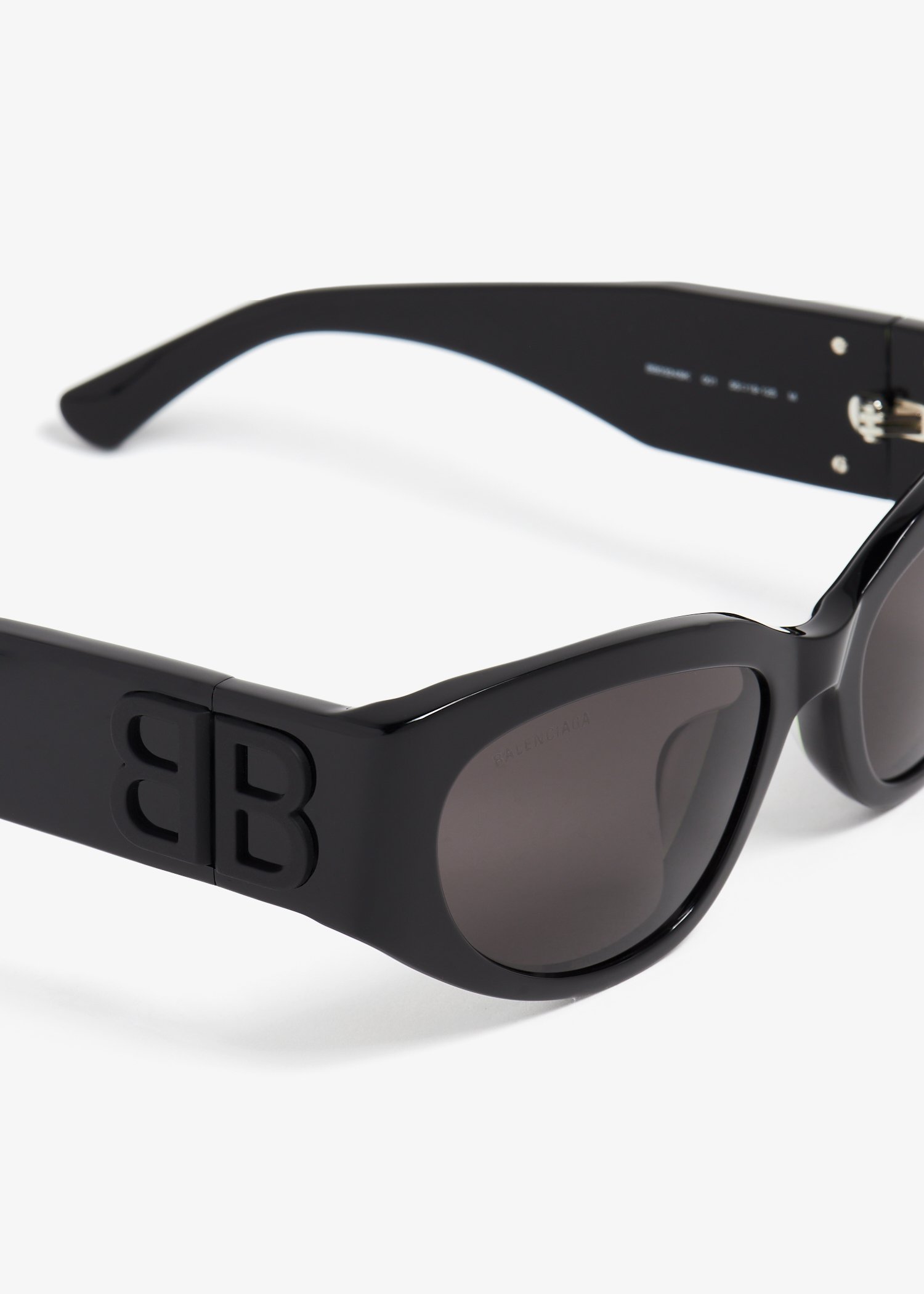 Balenciaga Eyewear Bossy Round-frame Sunglasses In Black