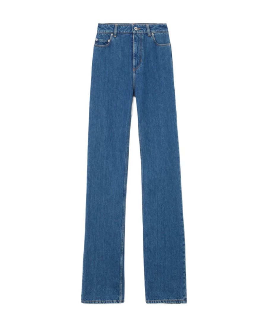 Burberry Denim Bootcut Jeans In Blue