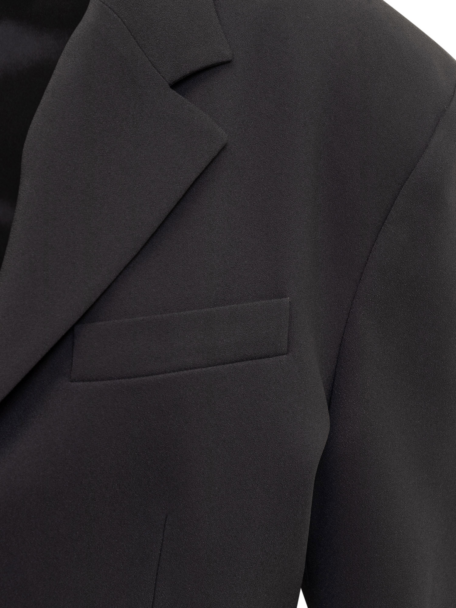 Giuseppe Di Morabito Notched-collar Long-sleeved Blazer In Black