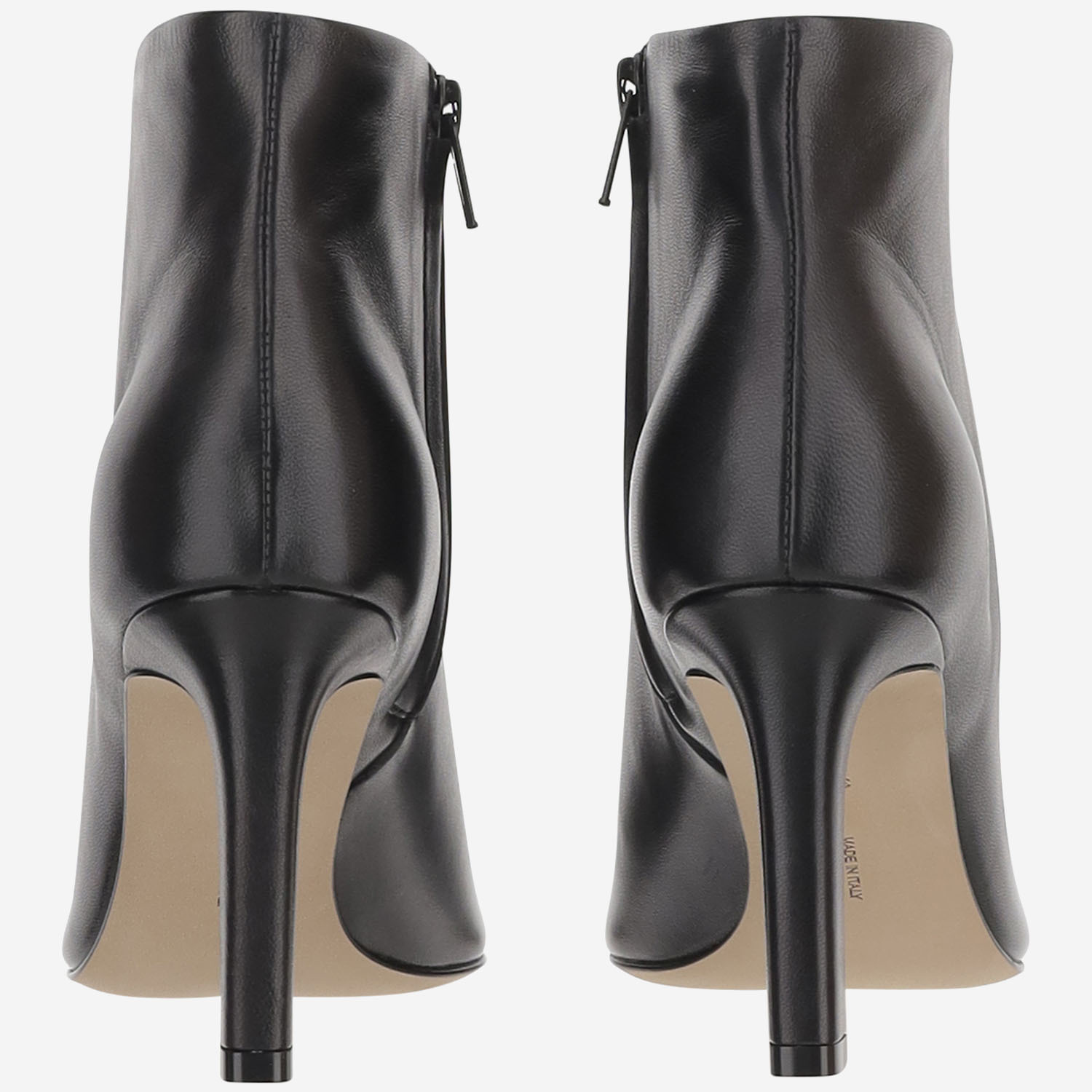 The Row Carla 80 Ankle Boots In Black