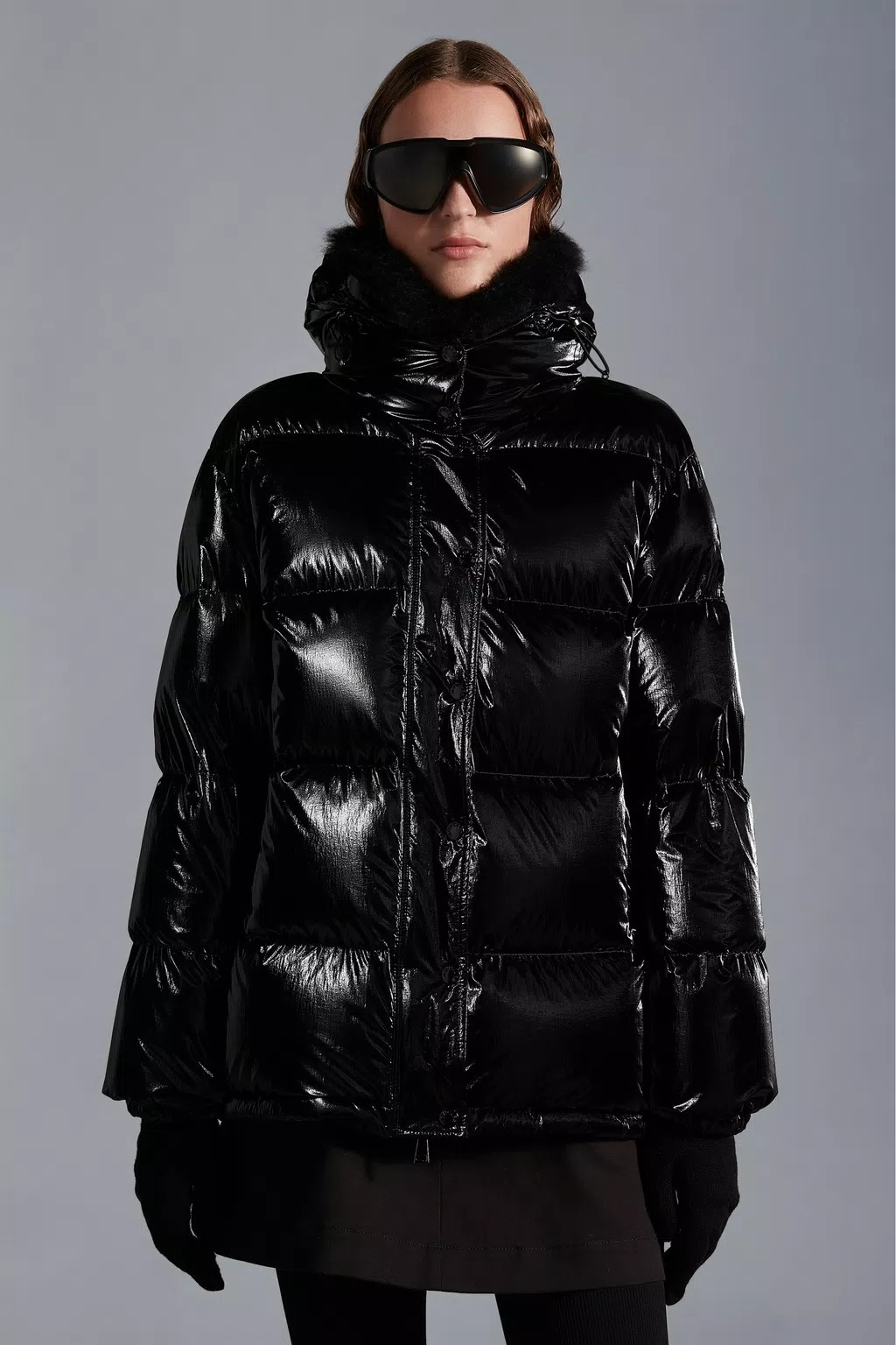Moncler Doudoune Courte Hanau In Black