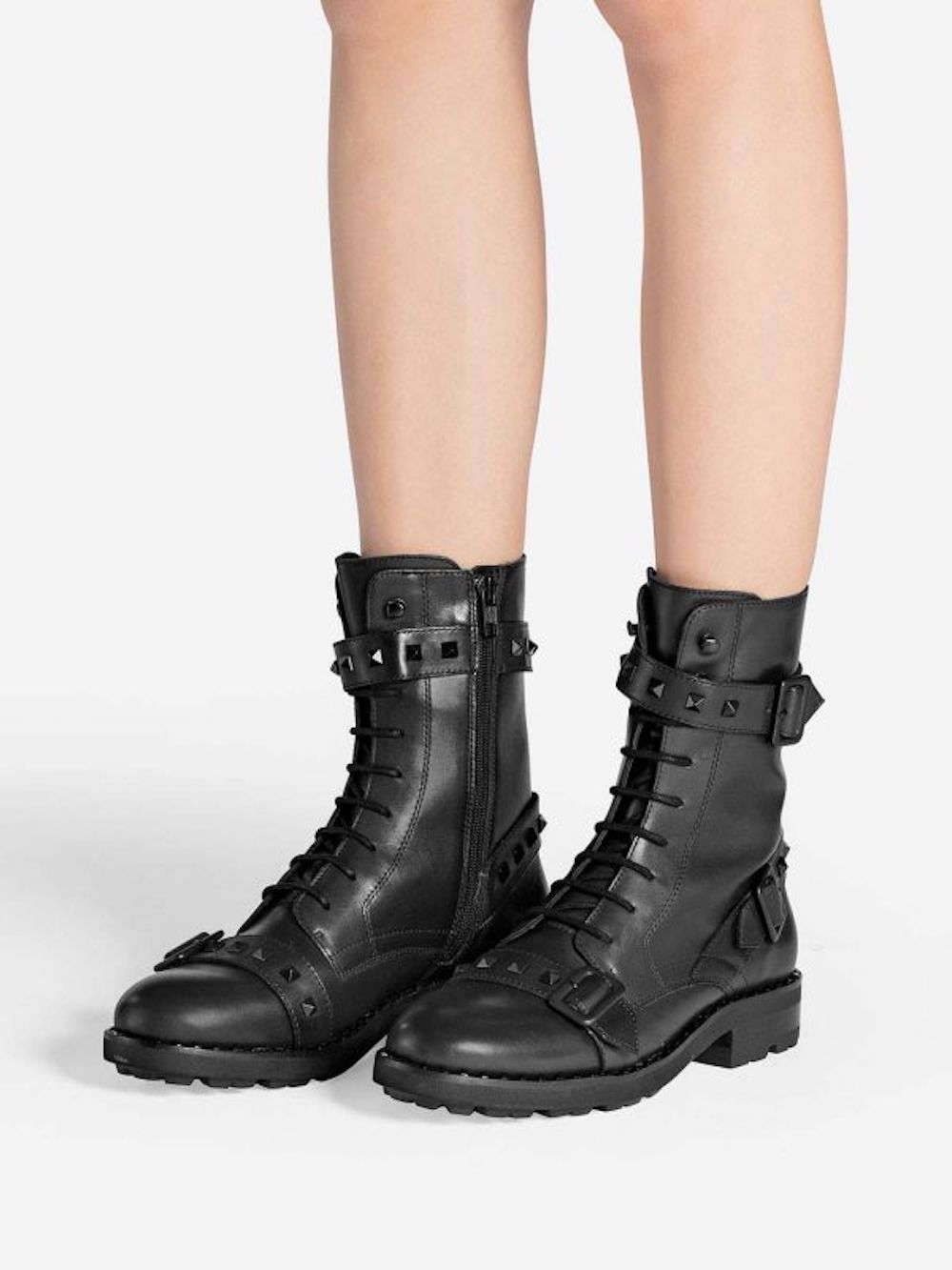 Ash Logo Boots In Black