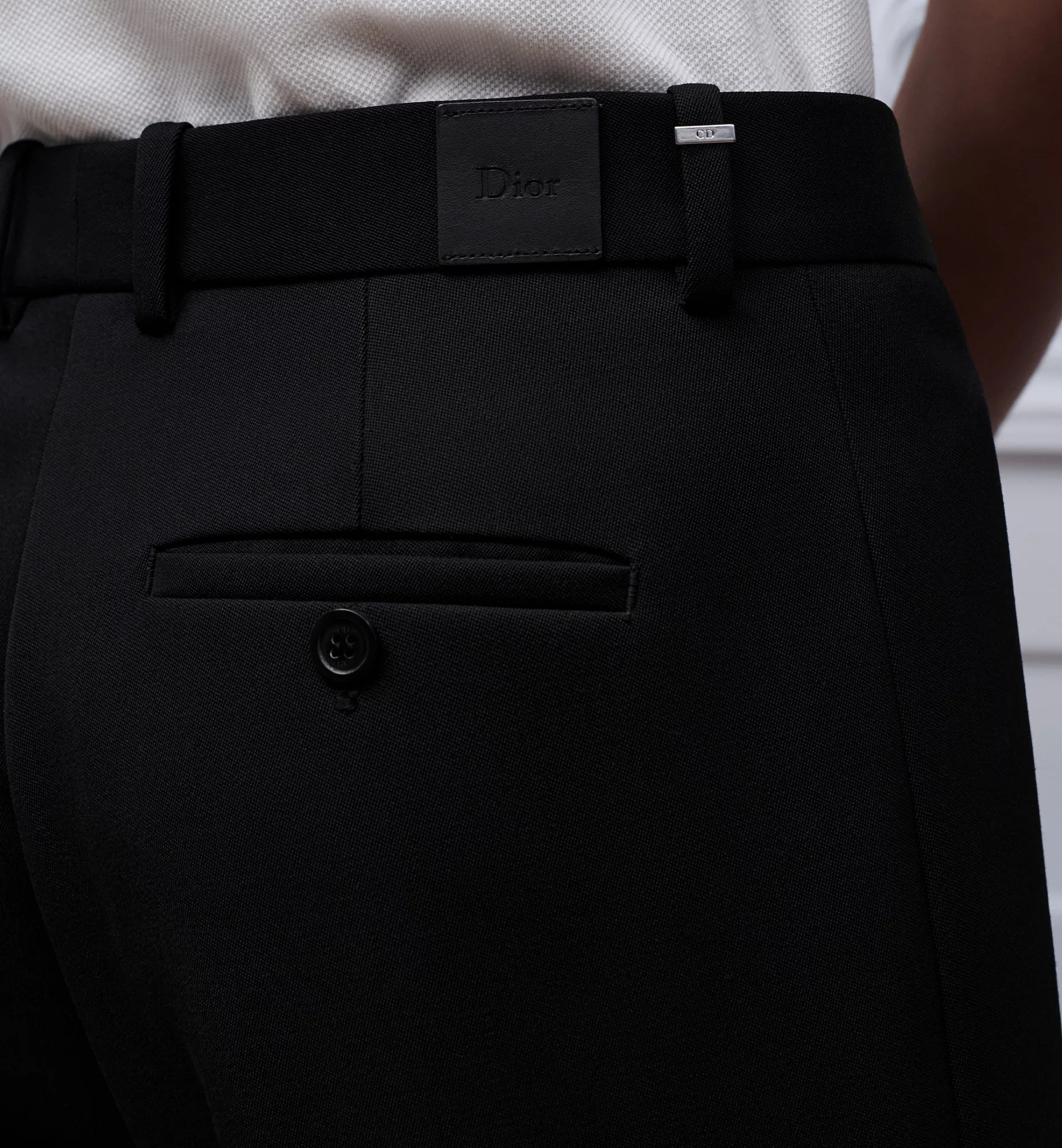 Dior Regular-fit Pants In Black