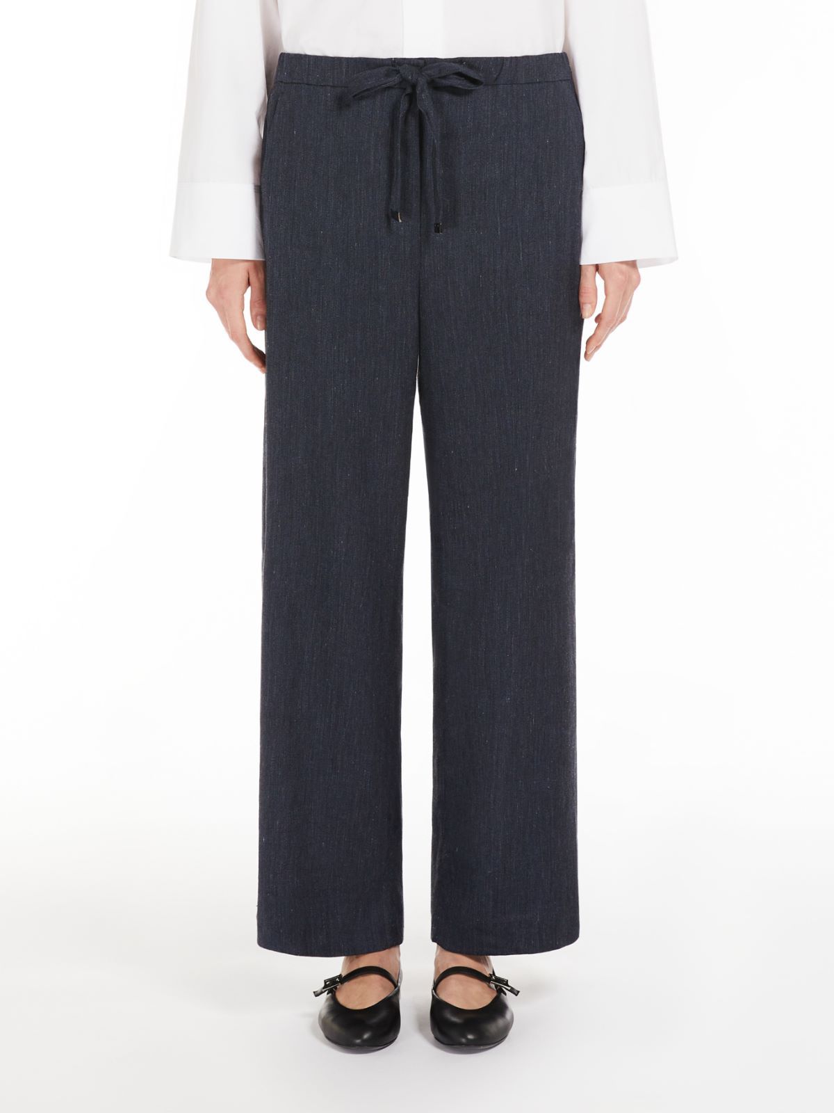 MAX MARA 'S MAX MARA DRAWSTRING ELASTIC WAIST PANTS