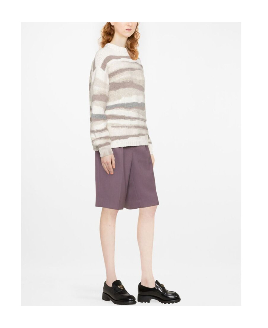 Fabiana Filippi Color Blocked Crewneck Jumper In Multi