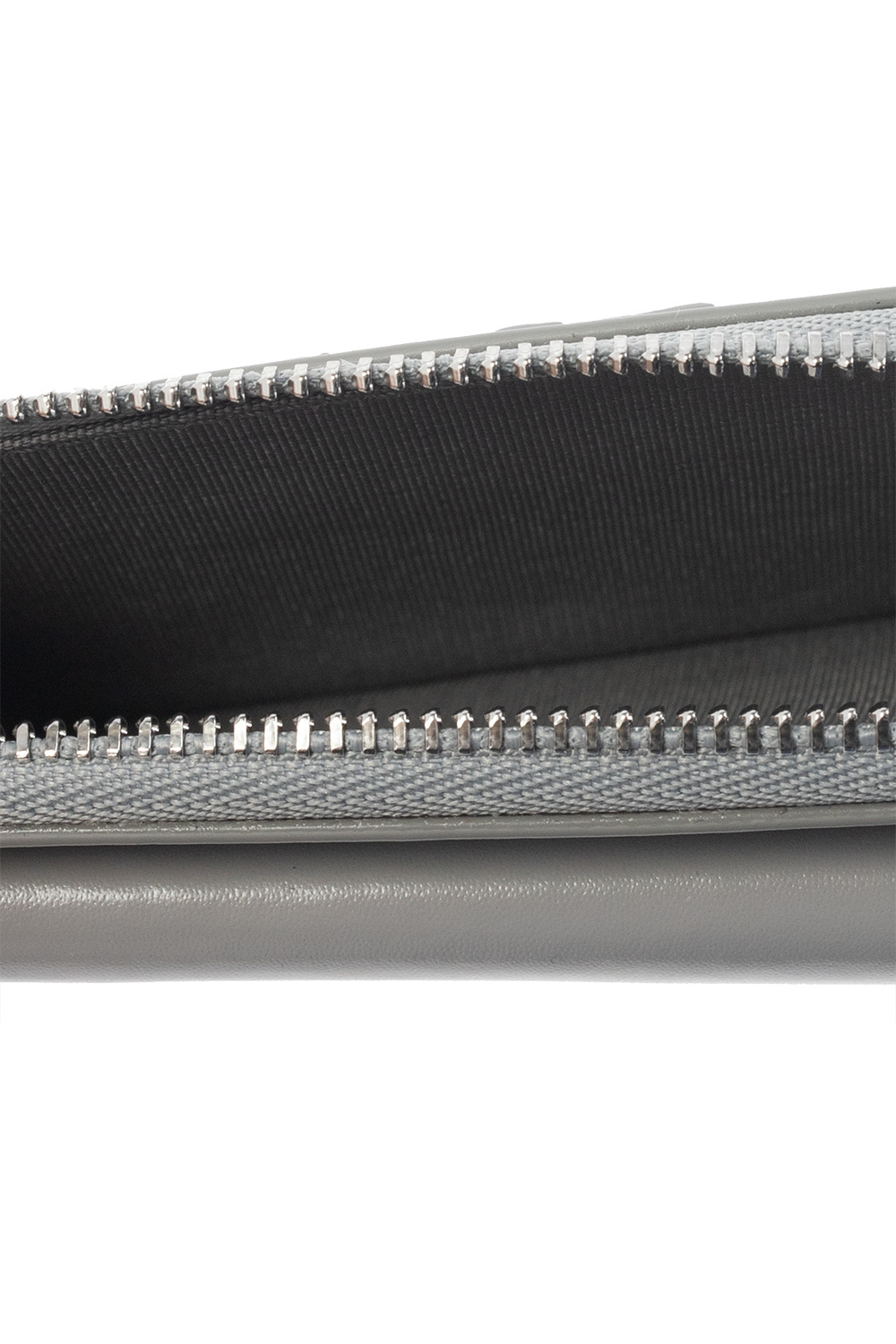 Givenchy 4g Zip-around Cardholder In Gray