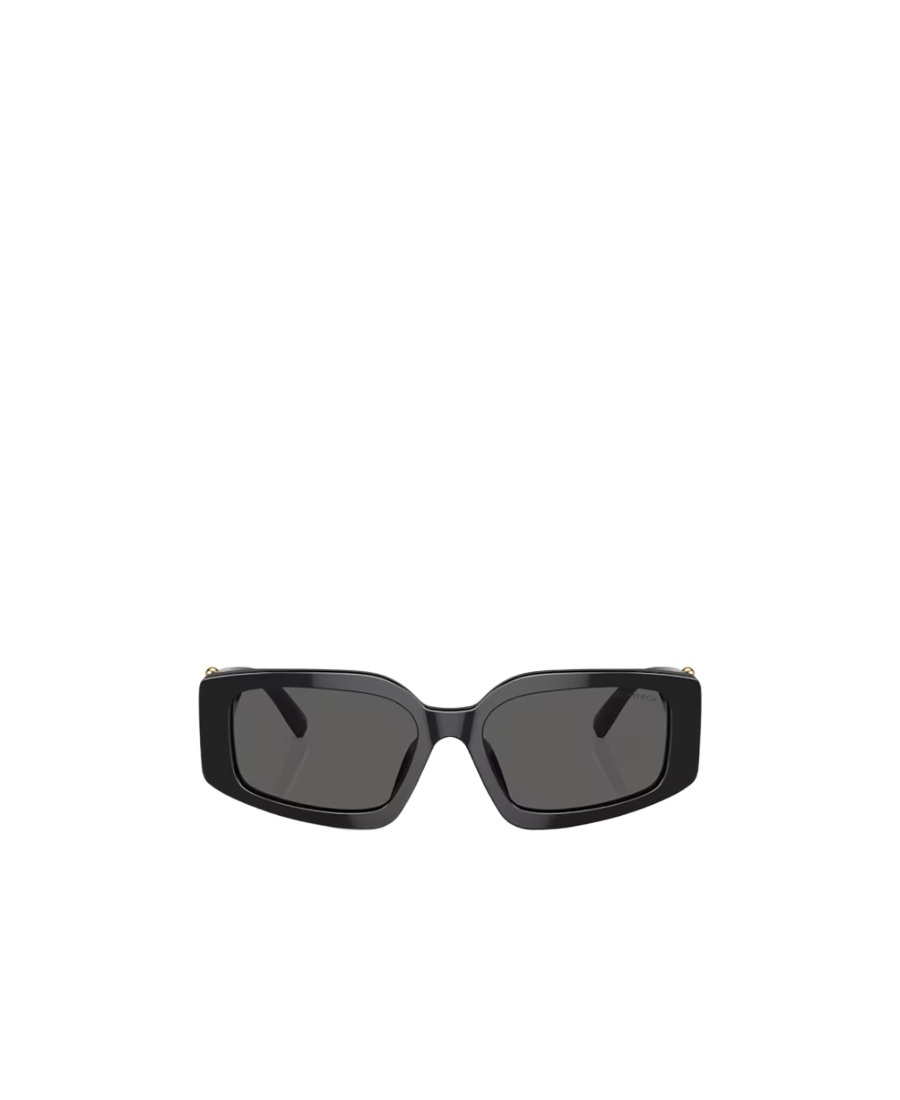 Tiffany & Co Tf4197 Rectangle-frame Acetate Sunglasses In Gray