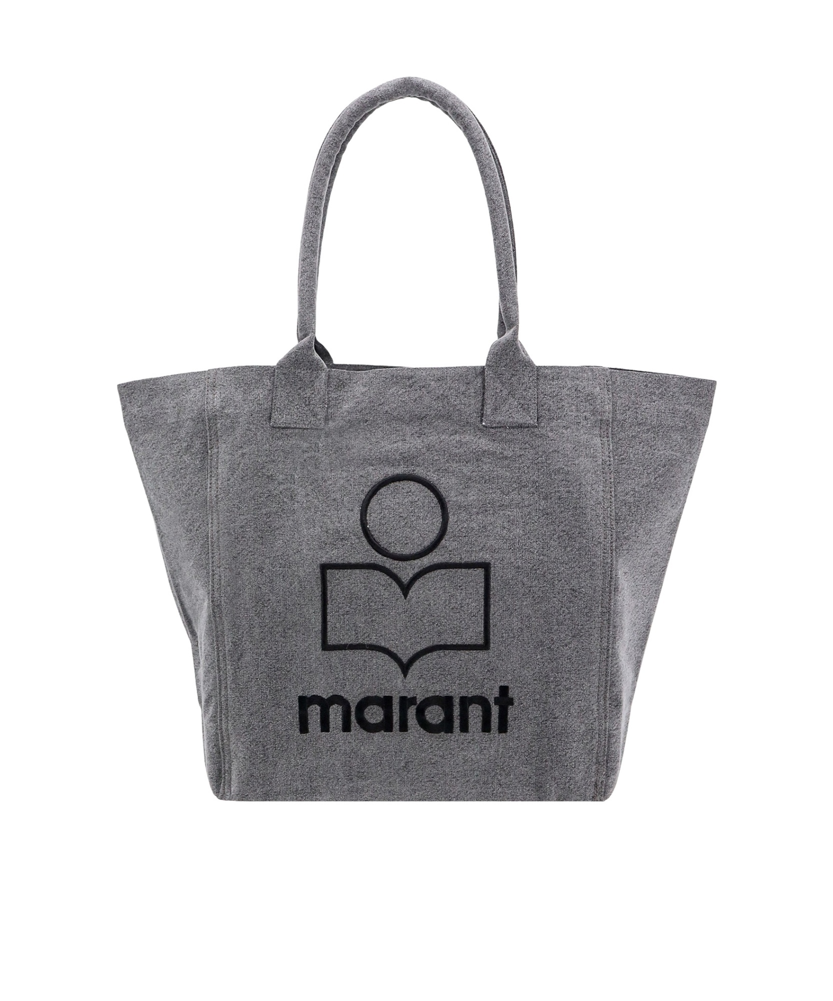 Shop Isabel Marant Yenky Bag In Gray