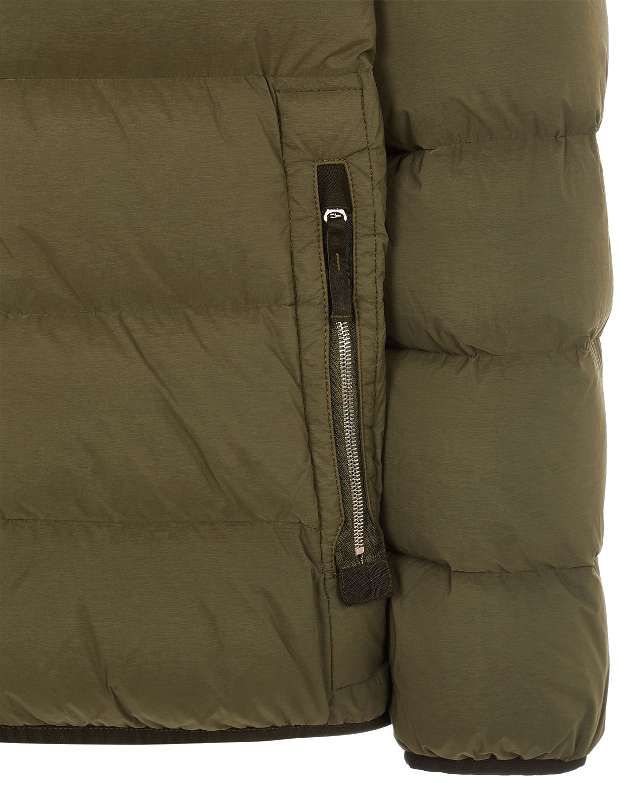 STONE ISLAND COMPASS-PATCH PADDED DOWN JACKET 