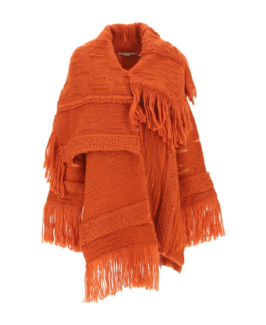 Stella Mccartney Wool Coat In Red