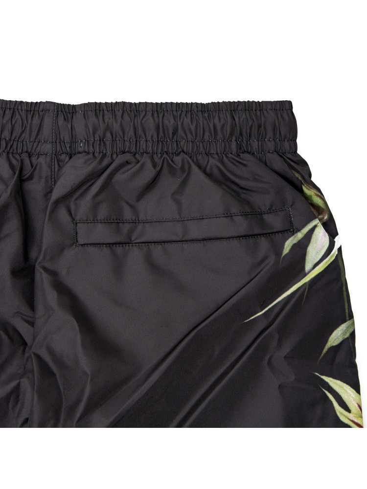 Givenchy Logo Printed Swim Shorts In Black
