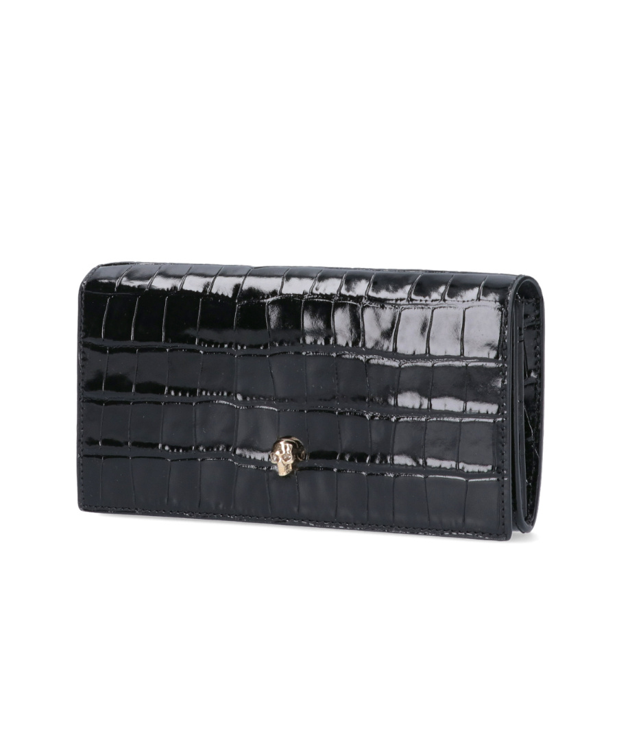 Alexander Mcqueen Wallets & Card Holders In Black