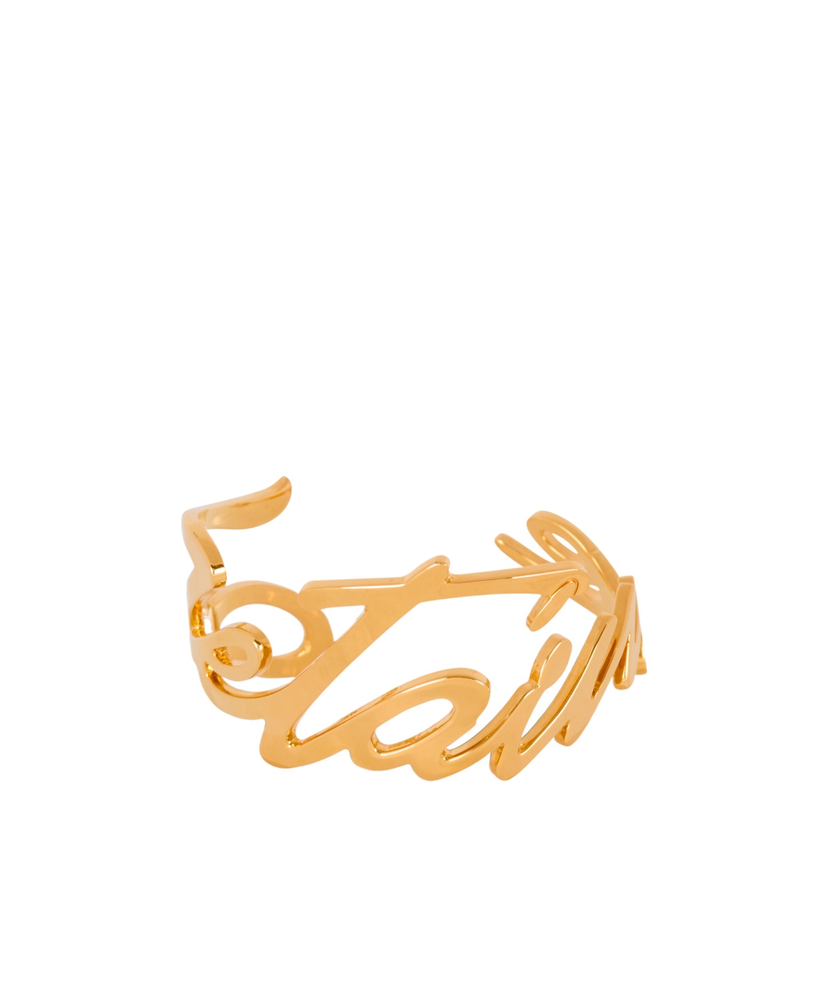 BALMAIN 'JE T'AIME' BRASS BRACELET