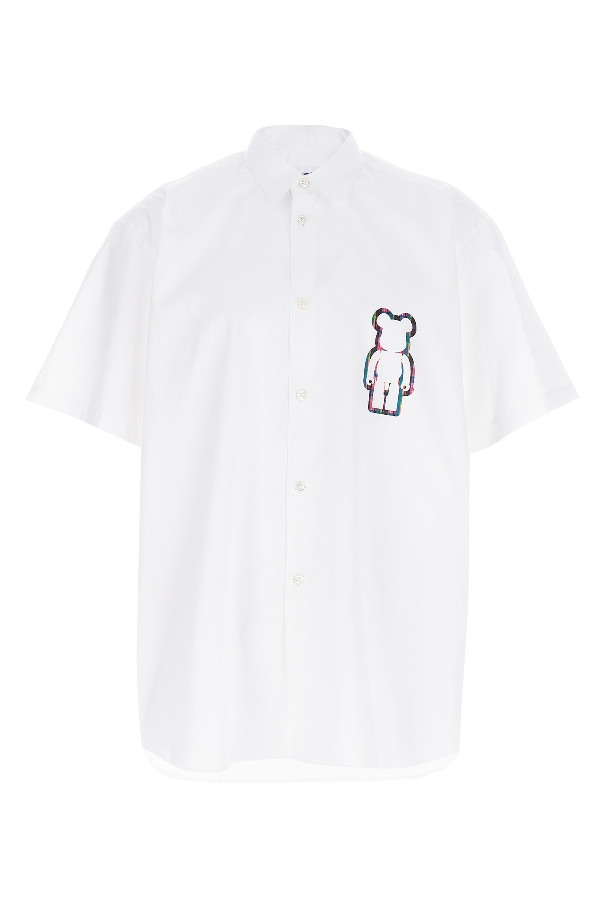 Comme Des Garçons Shirt Be@rbrick Graphic Print Short Sleeves
