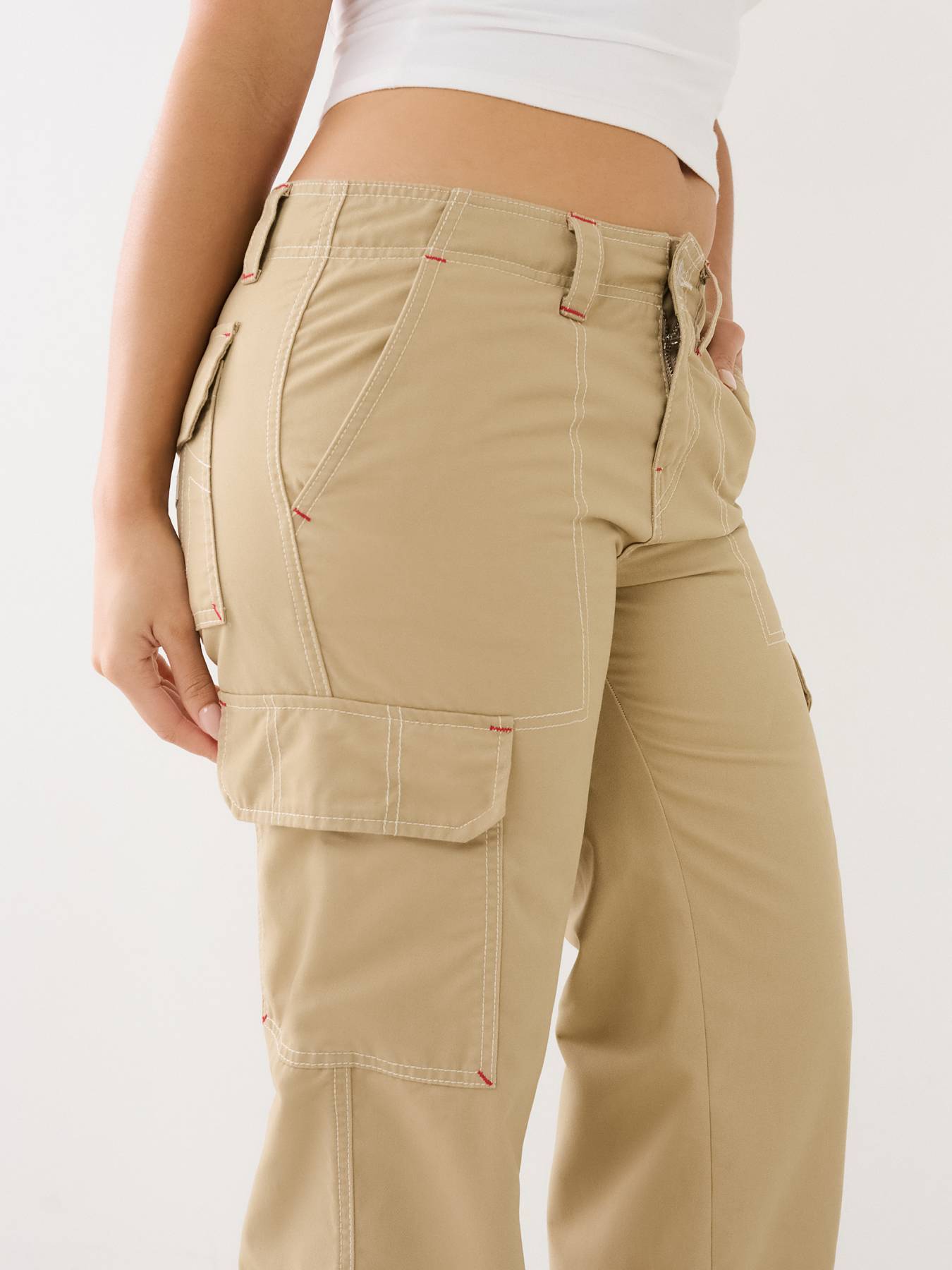 TRUE RELIGION MILITARY SINGLE NEEDLE CARGO PANT