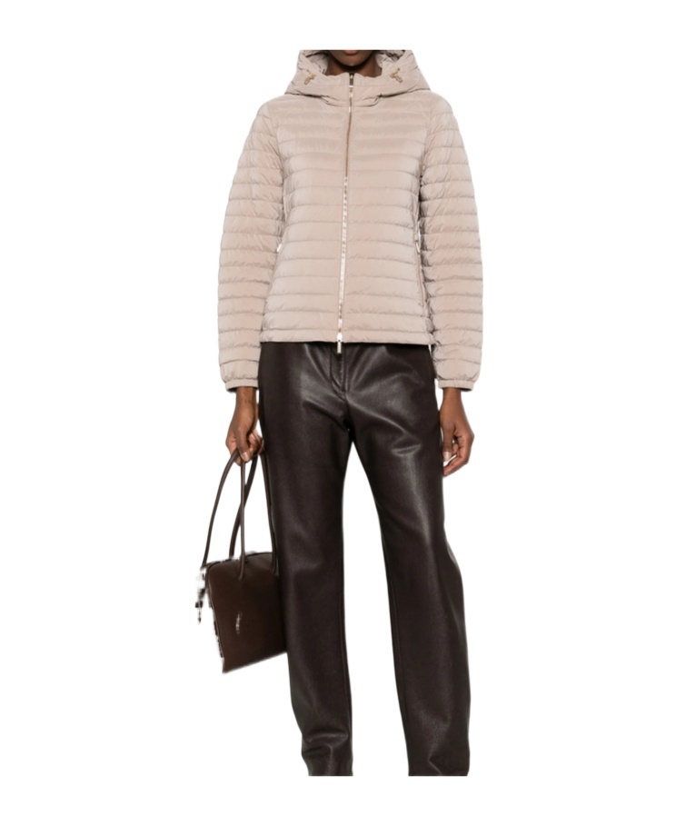 Moorer Long-sleeved Cotton Jacket In Pink