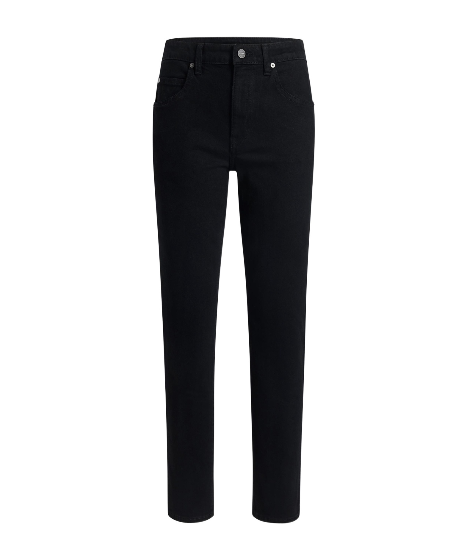 Khaite Denim Trousers With Belt Loops In Black