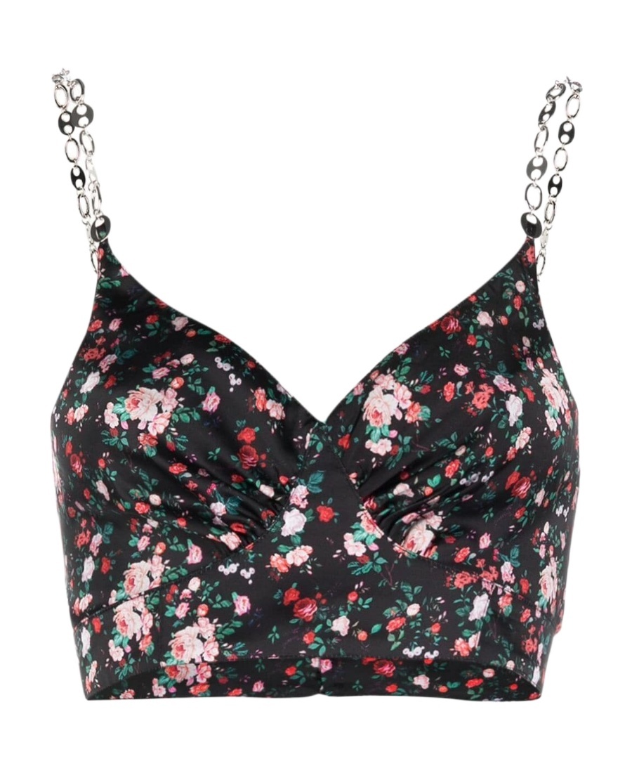 Rabanne Printed Sling In Black