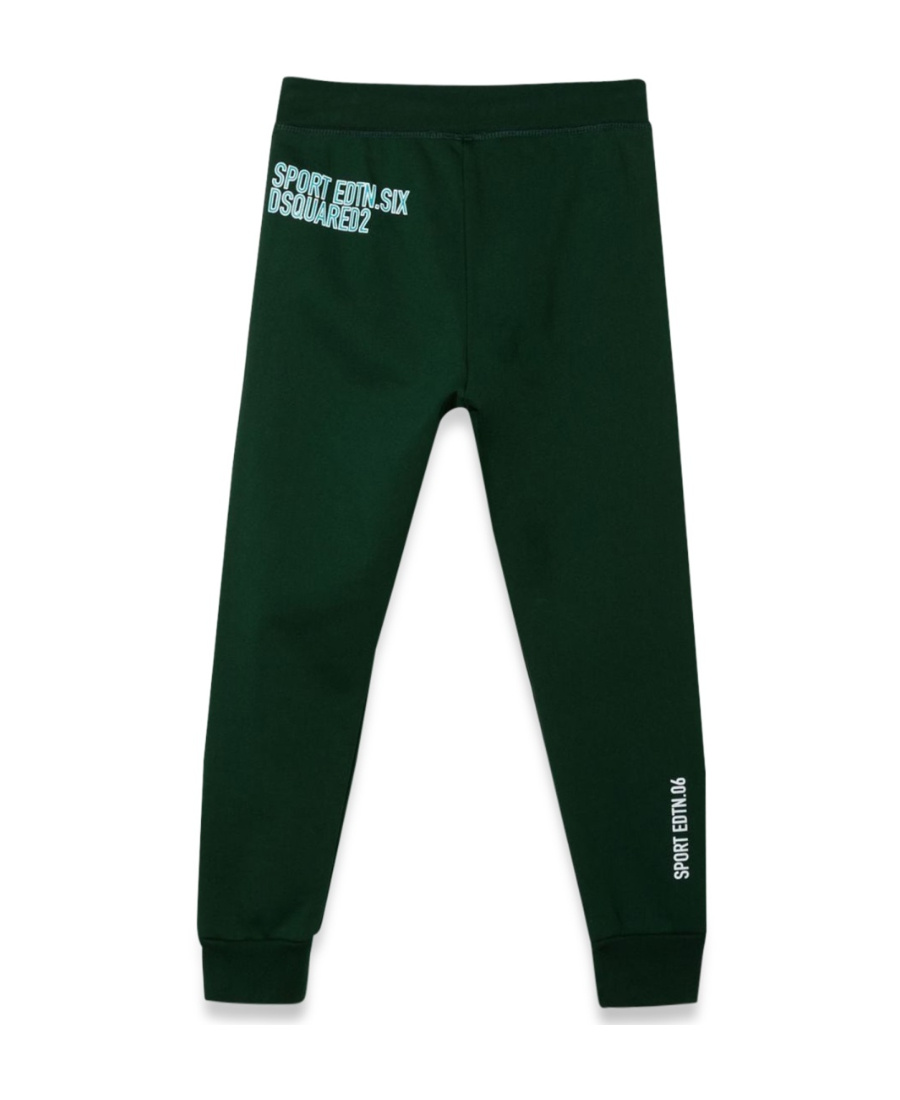 Dsquared2 Logo-print Cotton Track Pants In Black